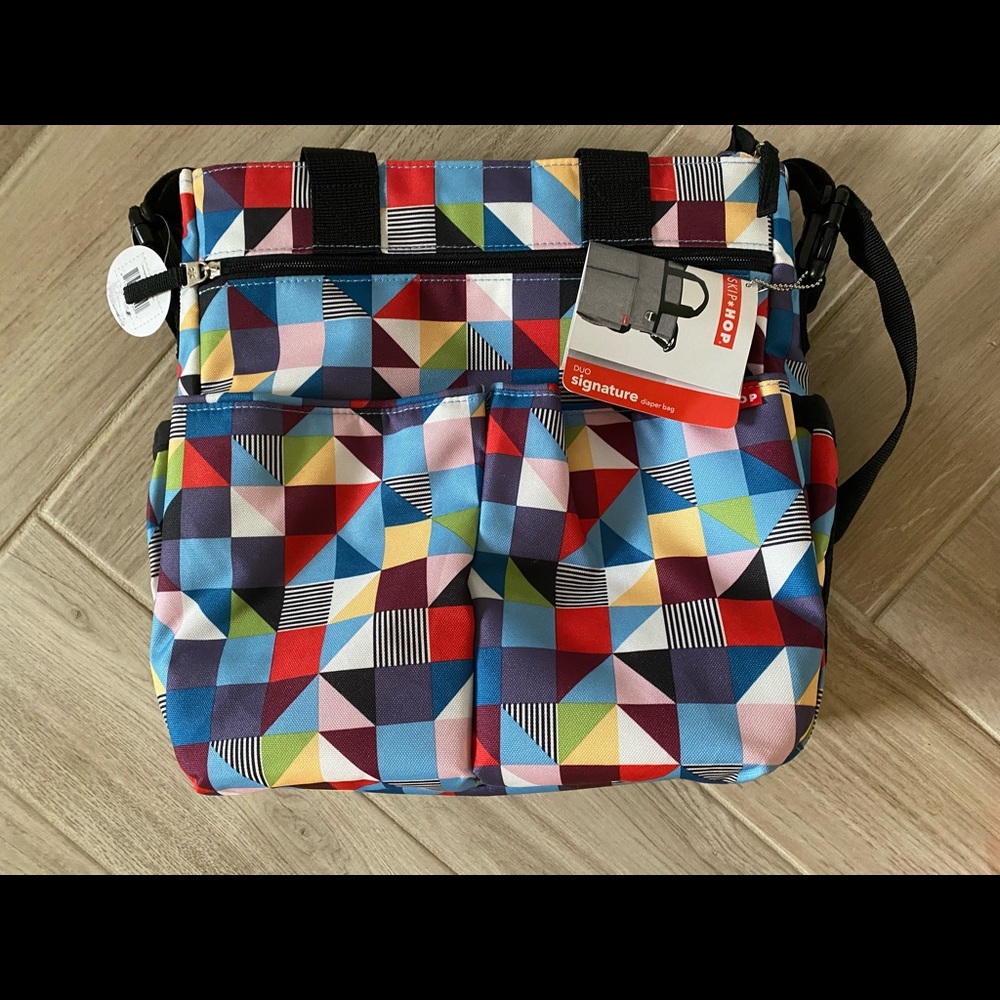 Skip hop diaper bag lot NWT, prism, bottle bag